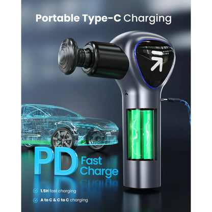 RENPHO Extended Reach Massage Gun