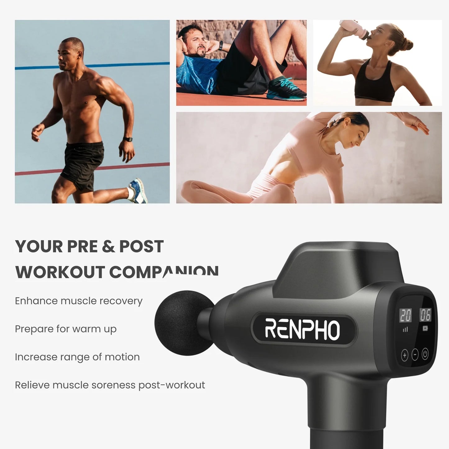 RENPHO 20-Speed Body Massager