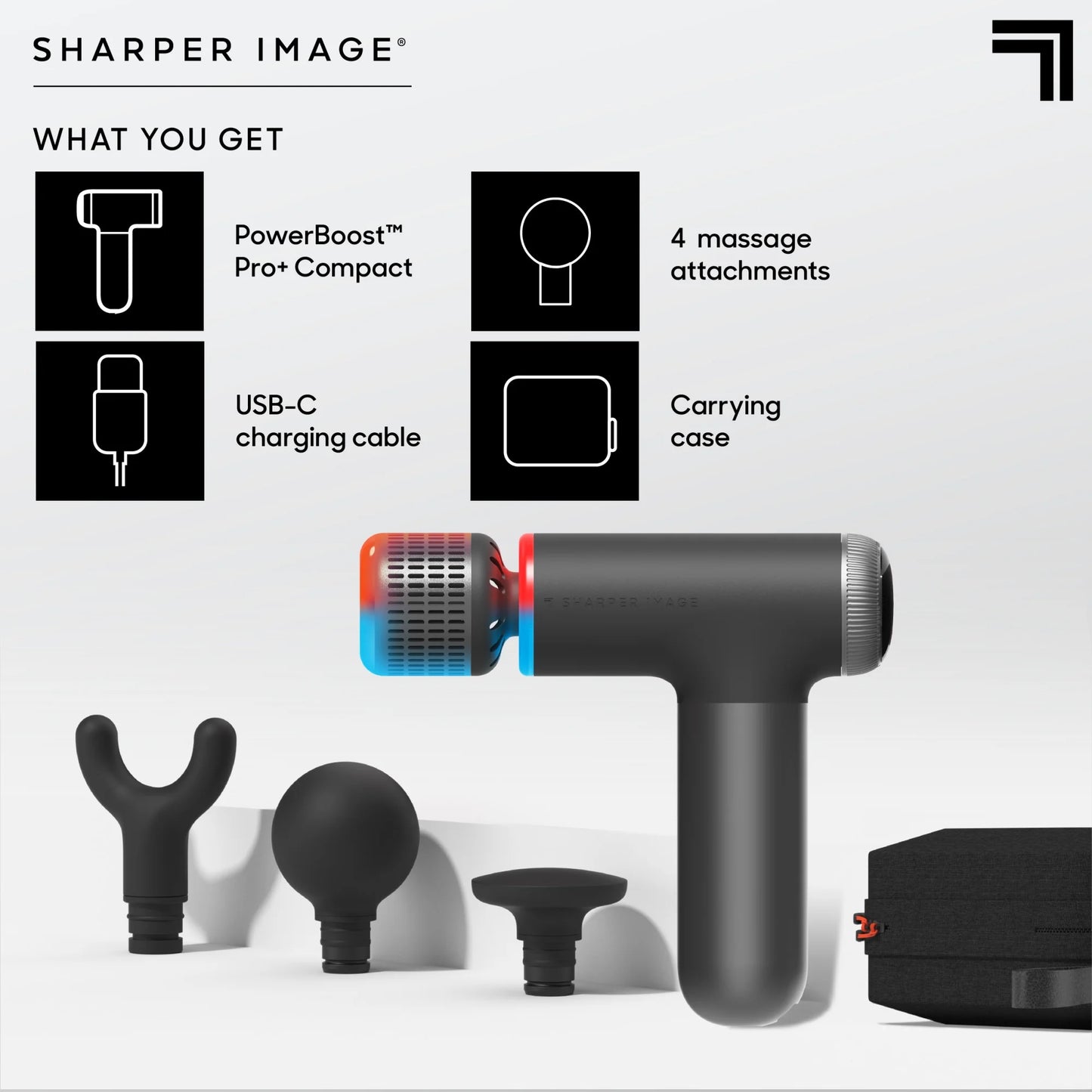 Sharper Image Powerboost Pro+ Compact