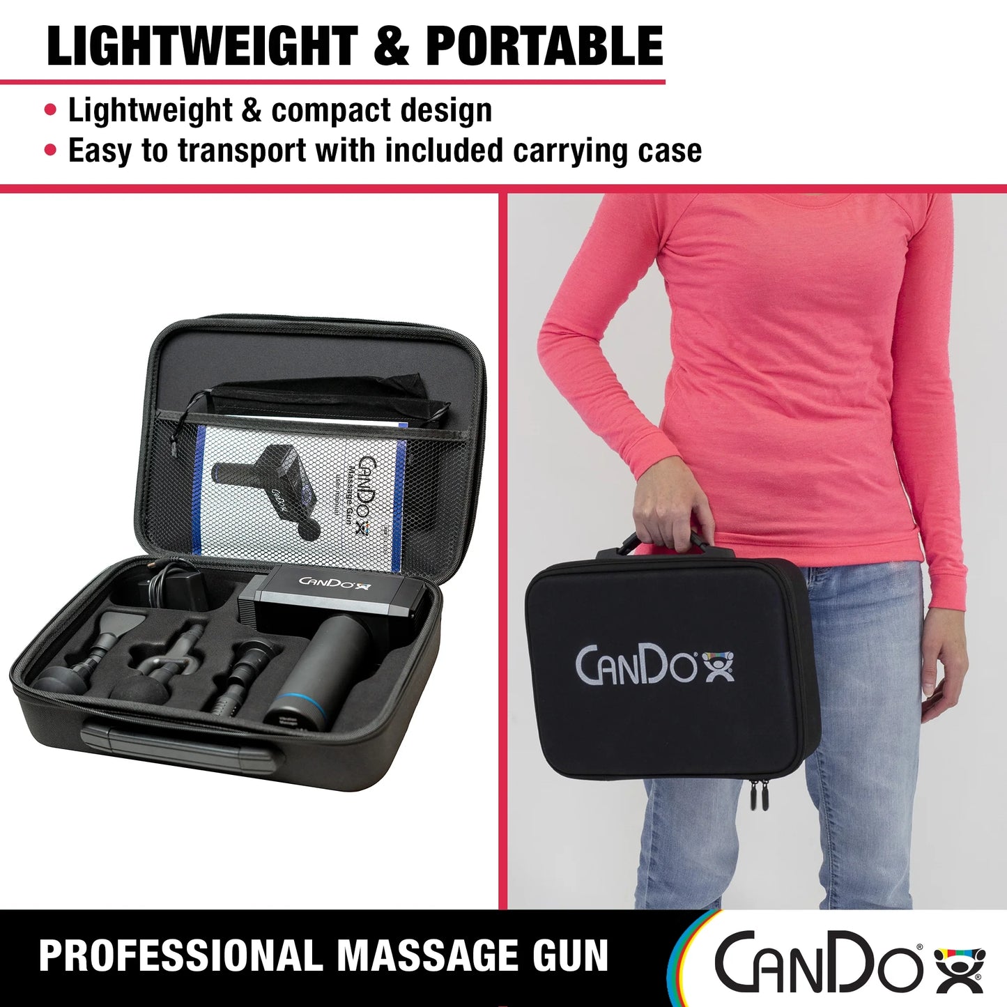 CanDo Complete Massage Gun Set