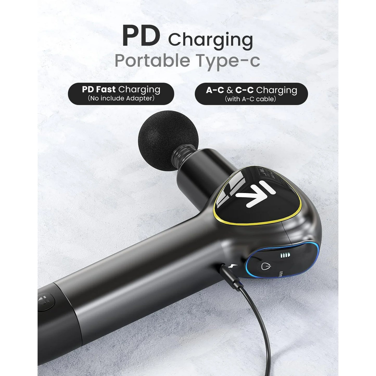 RENPHO Extended Reach Massage Gun